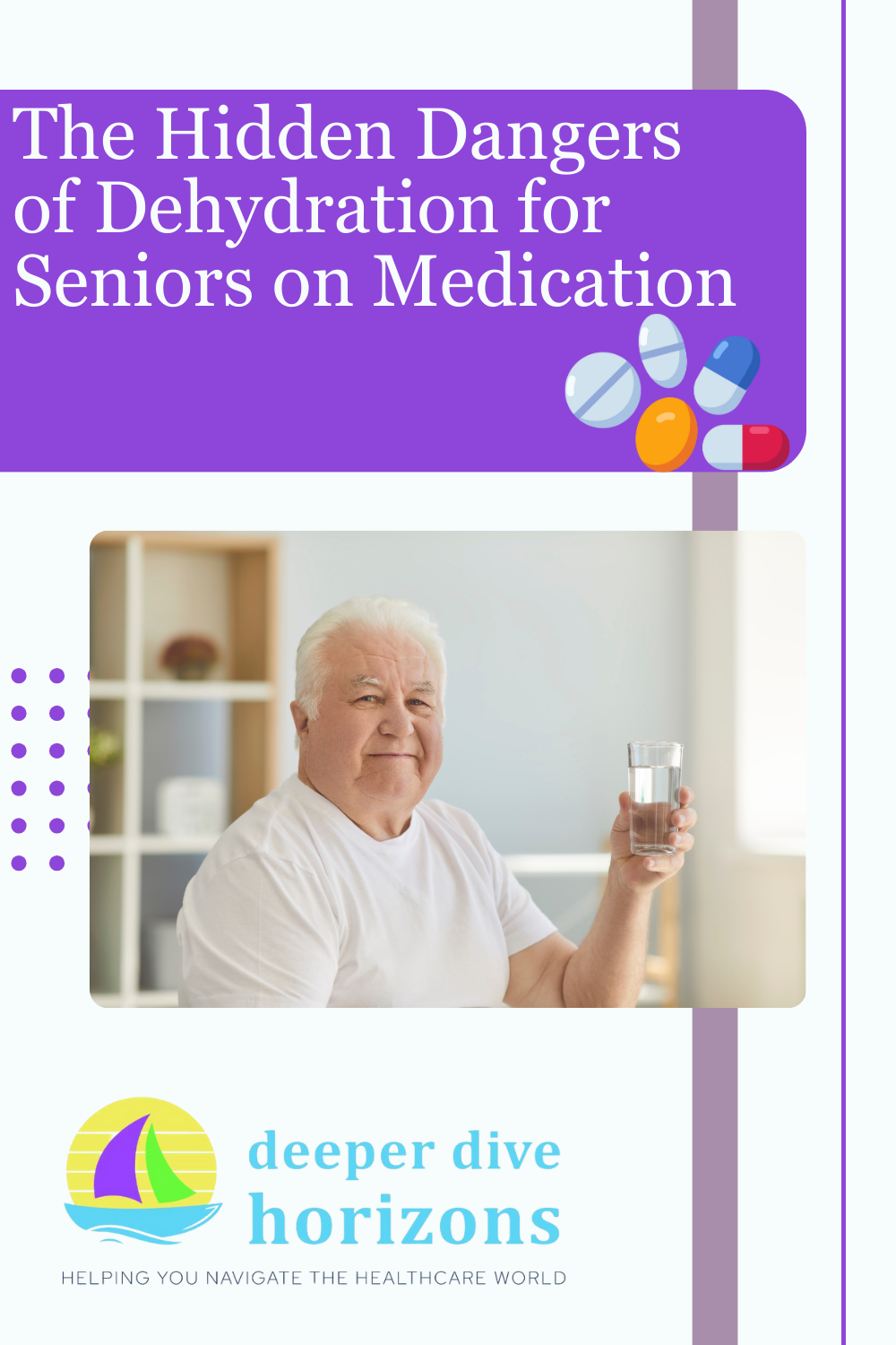 The Hidden Dangers of Dehydration for Seniors on Medication